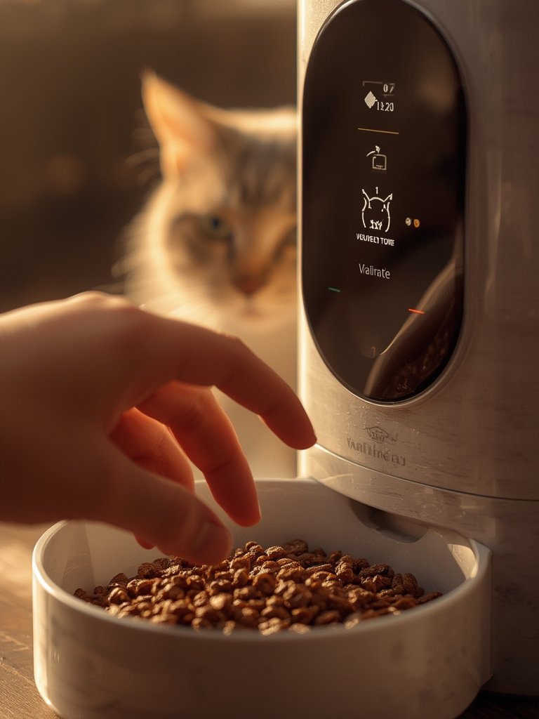 automatic pet feeder - Illustration 2