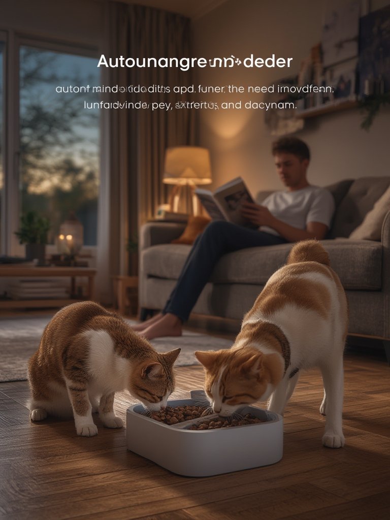 automatic pet feeder - Illustration 3