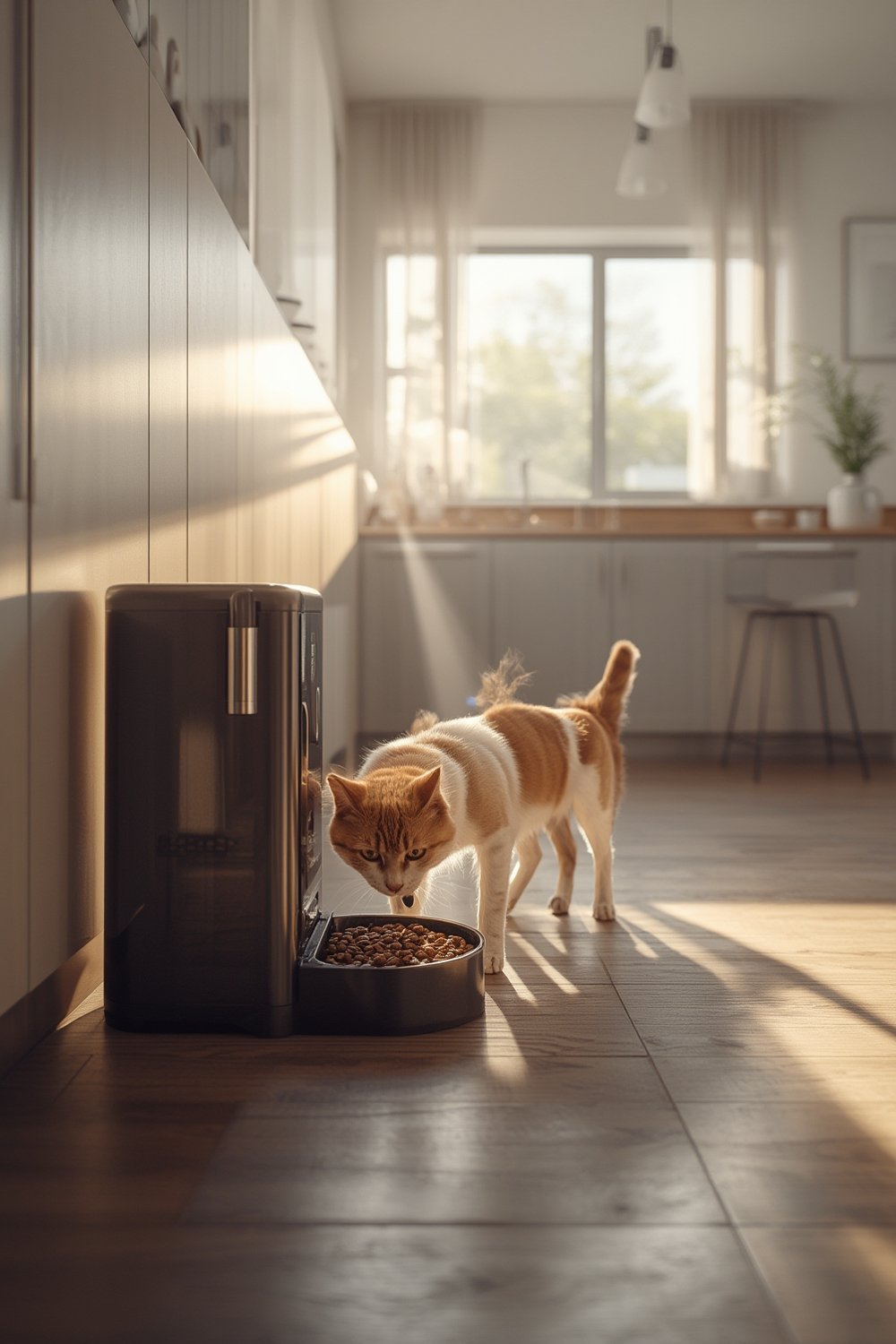 automatic pet feeder - Illustration 1