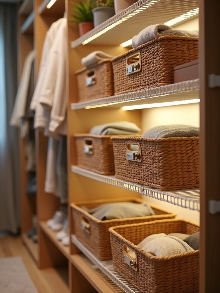 storage basket in action