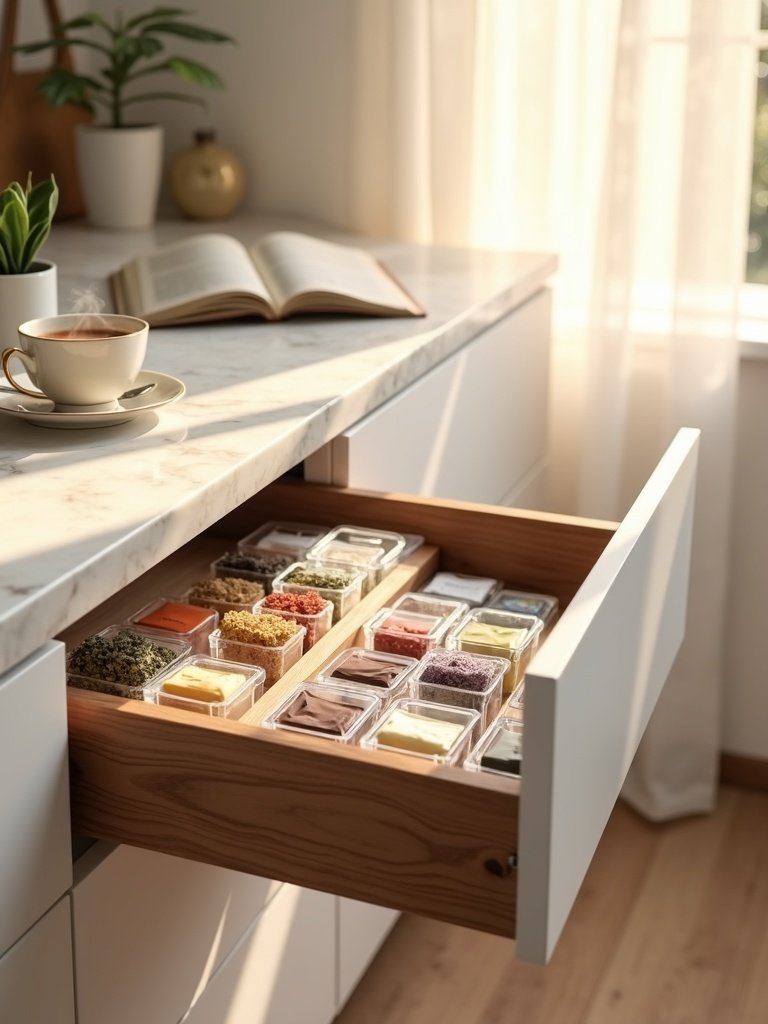 tea organizer product view