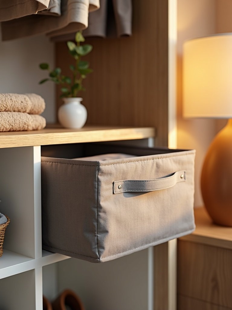 Collapsible Fabric Storage Cubes Organizer: 5 Easy Steps 3 collapsible fabric storage cubes organizer in action