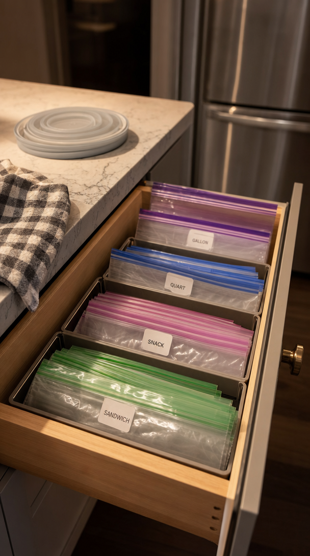Plastic Bag Organizer Kitchen Drawer: 5 Best Essential Picks 3 plastic bag organizer kitchen drawer in action