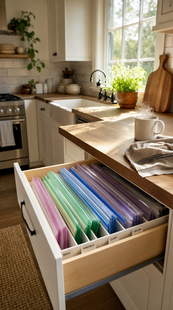 Plastic Bag Organizer Kitchen Drawer: 5 Best Essential Picks 2 plastic bag organizer kitchen drawer product view