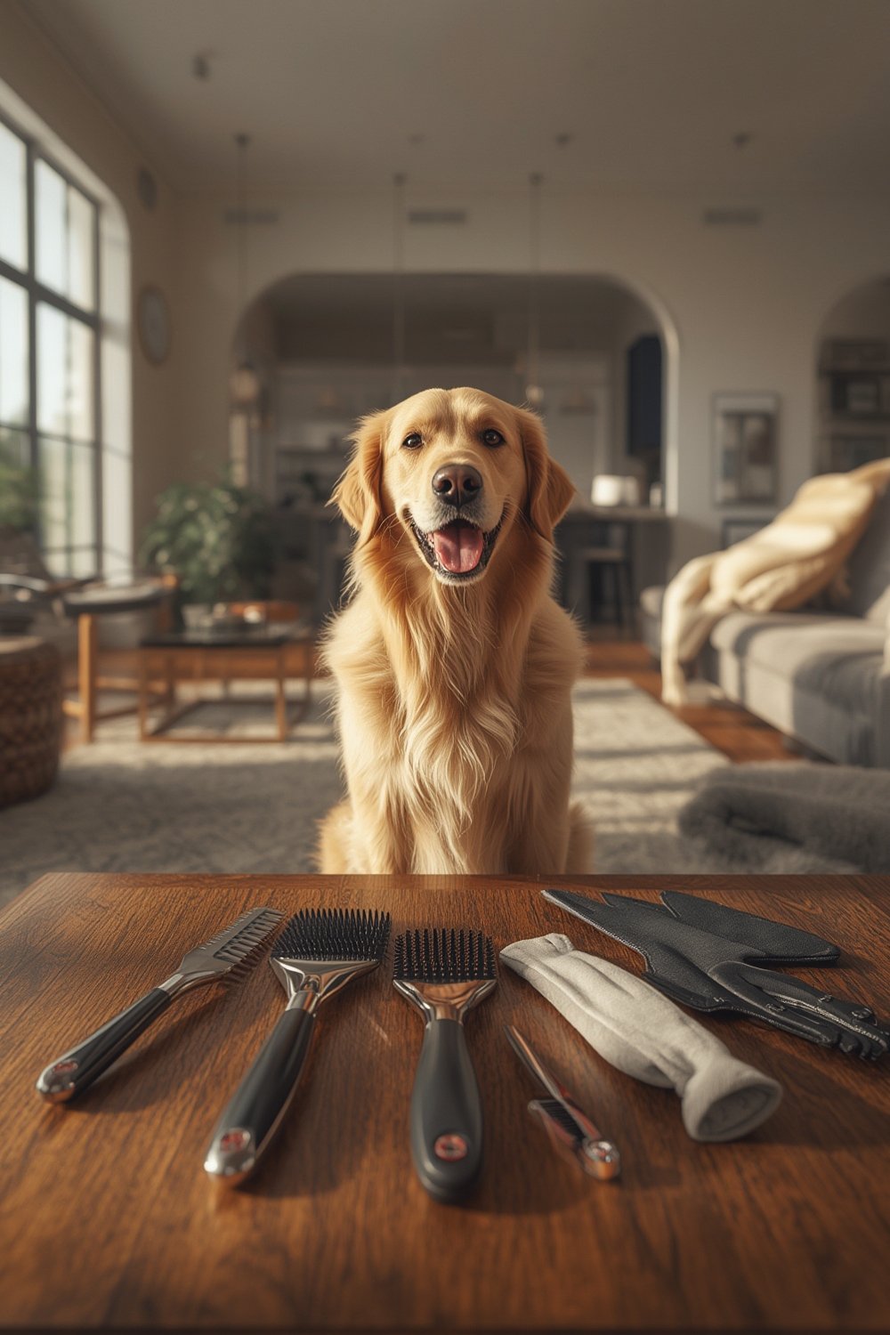 dog deshedding tools - Illustration 1