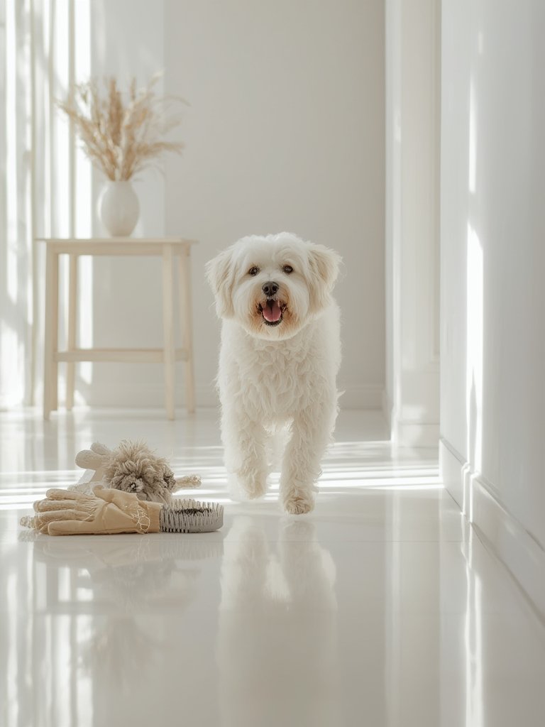 dog grooming gloves - Illustration 3