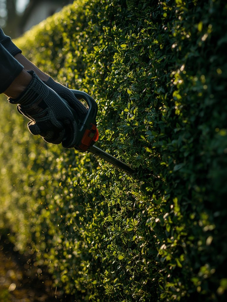 electric hedge trimmer - Illustration 2