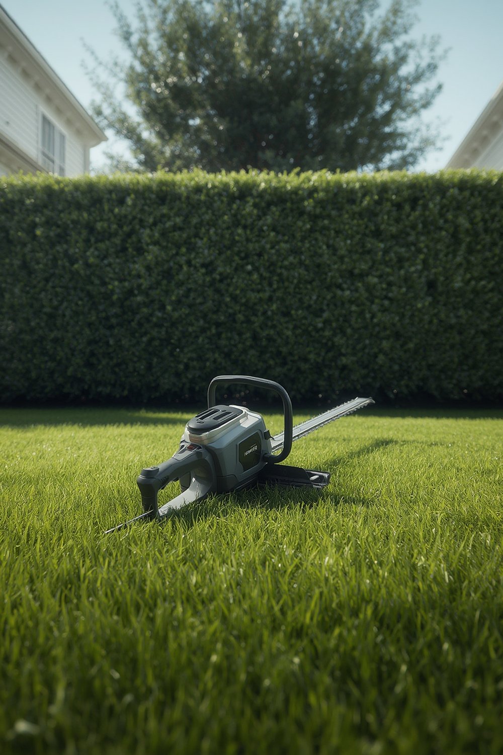 electric hedge trimmer - Illustration 1