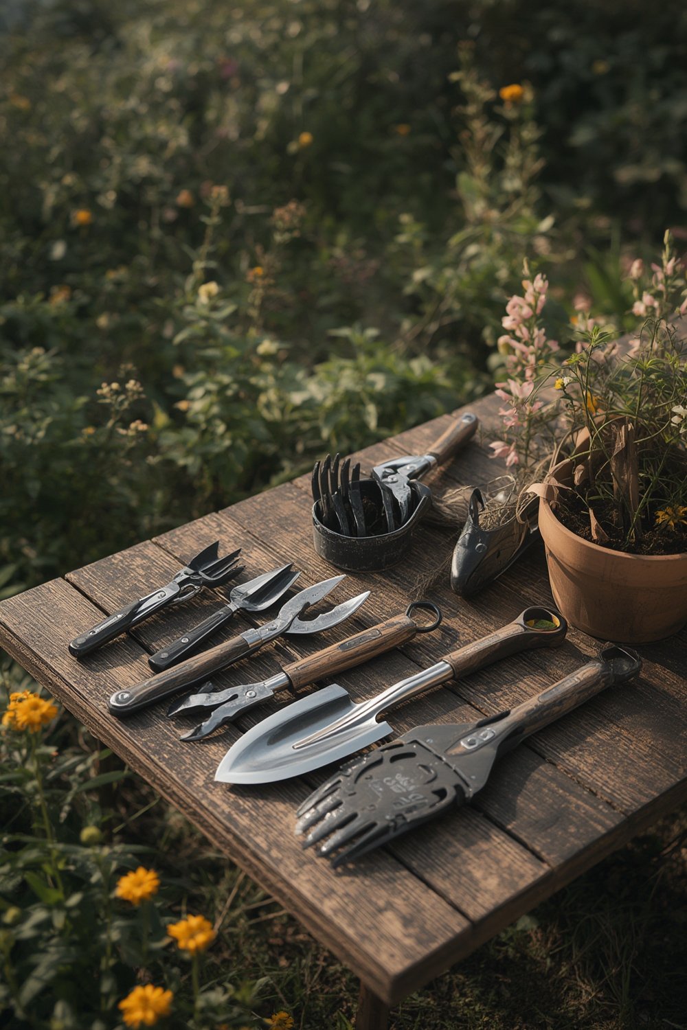foldable garden tools - Illustration 1