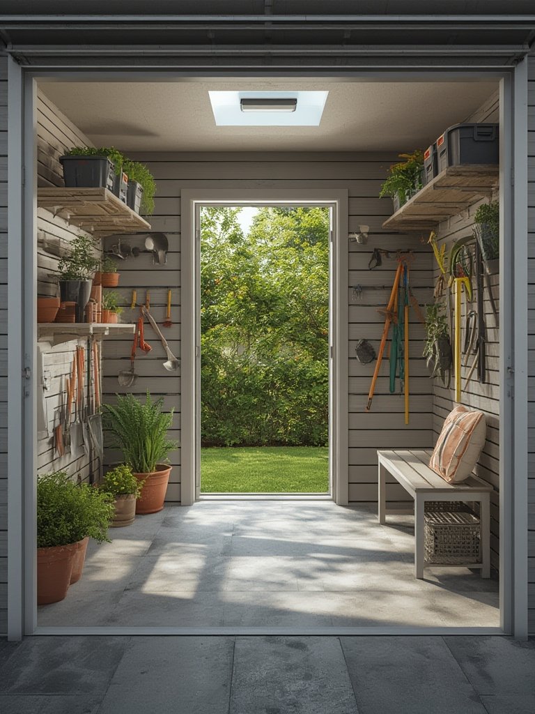 garden tool storage organizer - Illustration 3