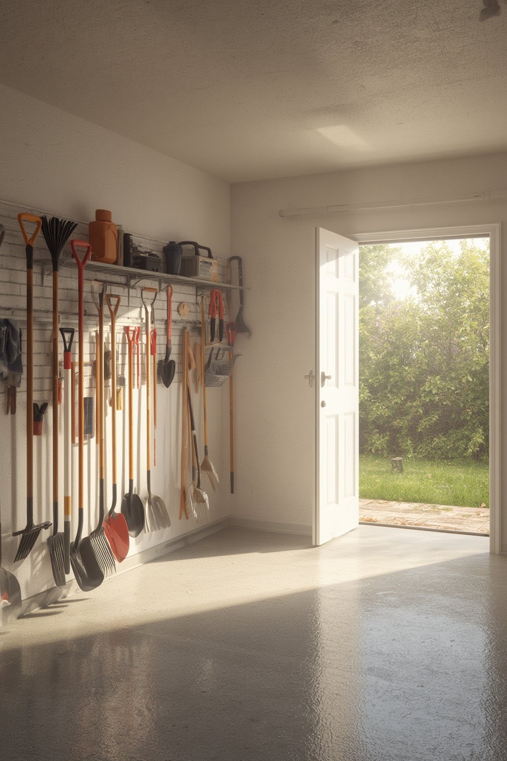 garden tool storage organizer - Illustration 1