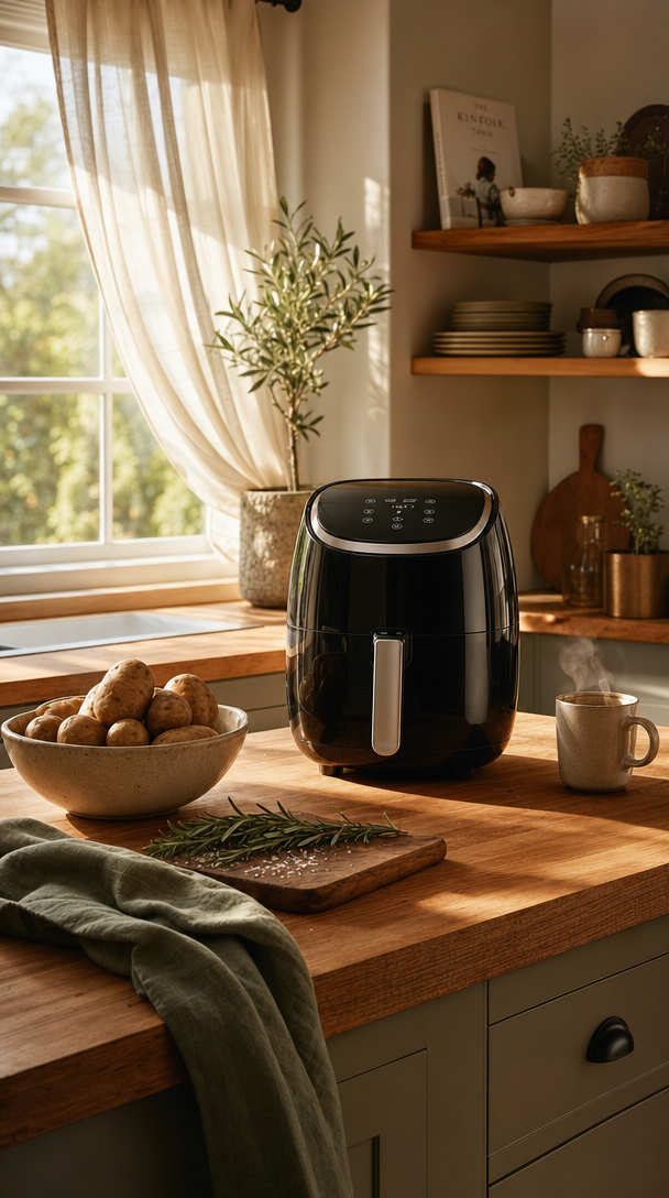 6 quart digital air fryer product view