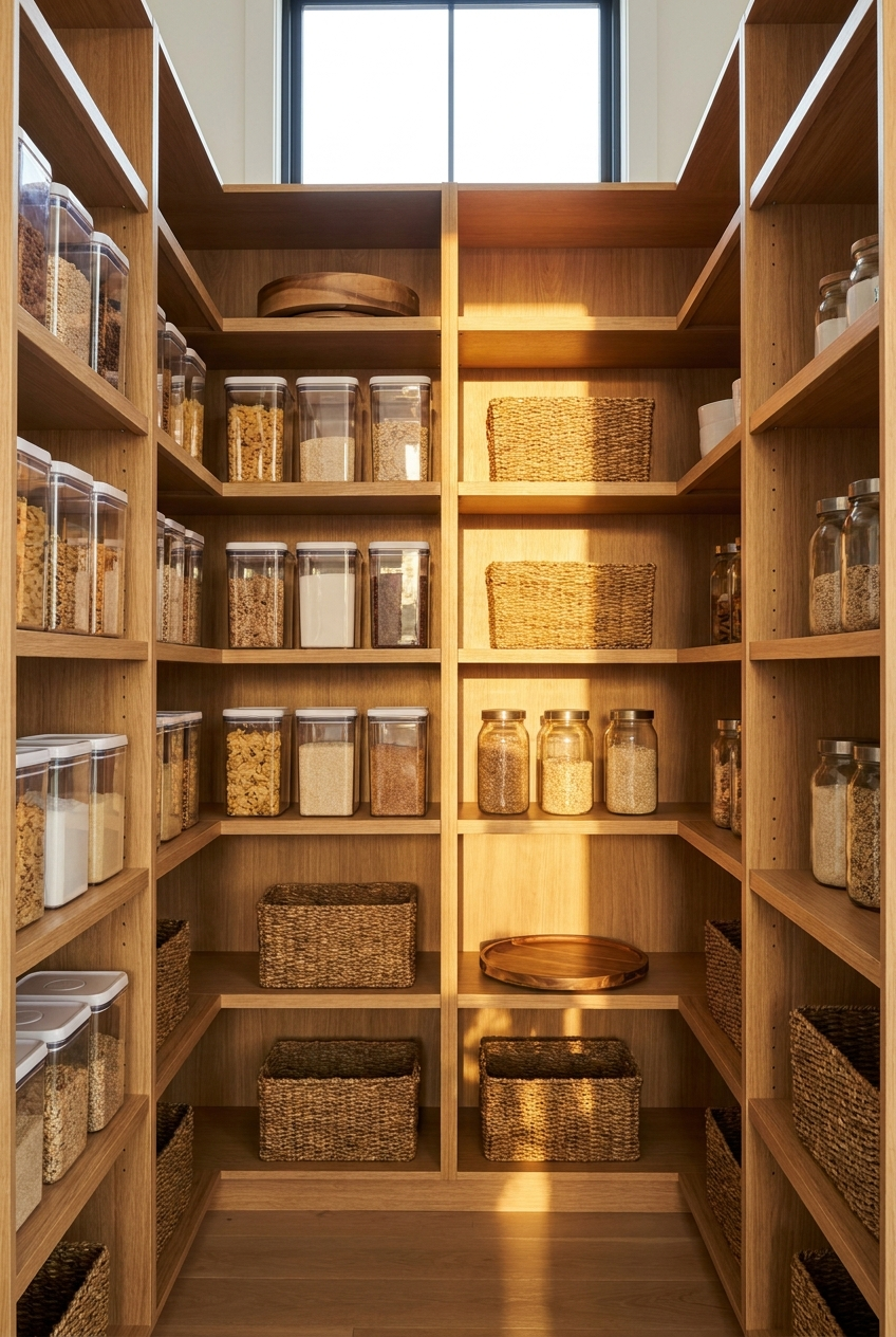Prime Day 2026 budget storage and organization deals - organized pantry with clear bins